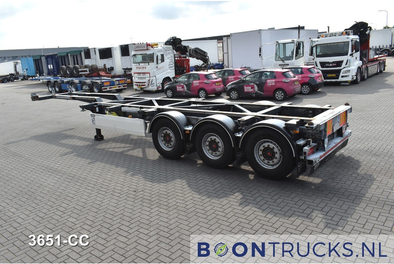 Van Hool A3C002 2x20-30-40-45ft HC * LIFT AXLE * SAF / DISC * EXTENDABLE REAR - Konteinerveduk/ Tõstukiga poolhaagis: pilt 3 Van Hool A3C002 2x20-30-40-45ft HC * LIFT AXLE * SAF / DISC * EXTENDABLE REAR - Konteinerveduk/ Tõstukiga poolhaagis: pilt 3