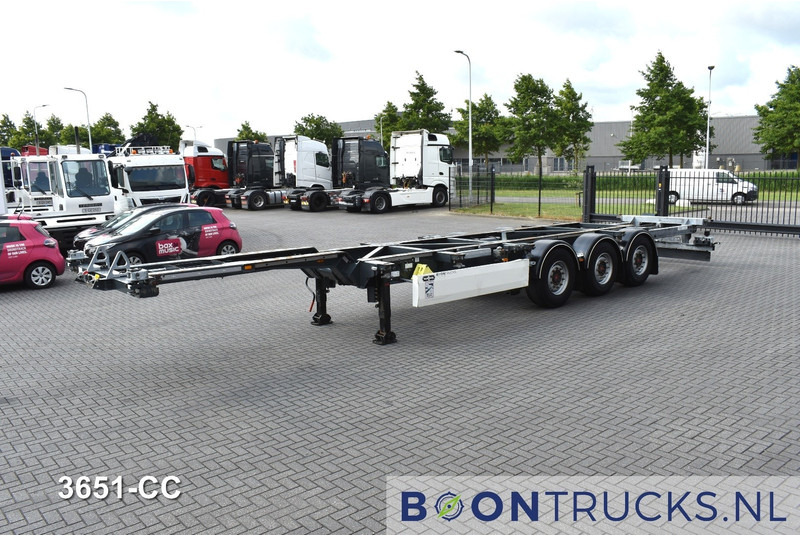 Van Hool A3C002 2x20-30-40-45ft HC * LIFT AXLE * SAF / DISC * EXTENDABLE REAR - Konteinerveduk/ Tõstukiga poolhaagis: pilt 5 Van Hool A3C002 2x20-30-40-45ft HC * LIFT AXLE * SAF / DISC * EXTENDABLE REAR - Konteinerveduk/ Tõstukiga poolhaagis: pilt 5