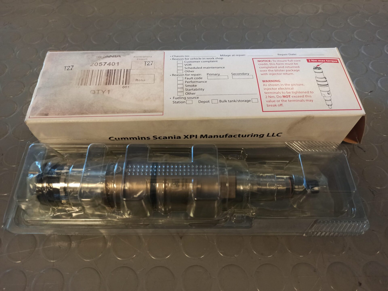 SCANIA INJECTOR 2057401 - Sissepritse - Veoauto: pilt 1 SCANIA INJECTOR 2057401 - Sissepritse - Veoauto: pilt 1