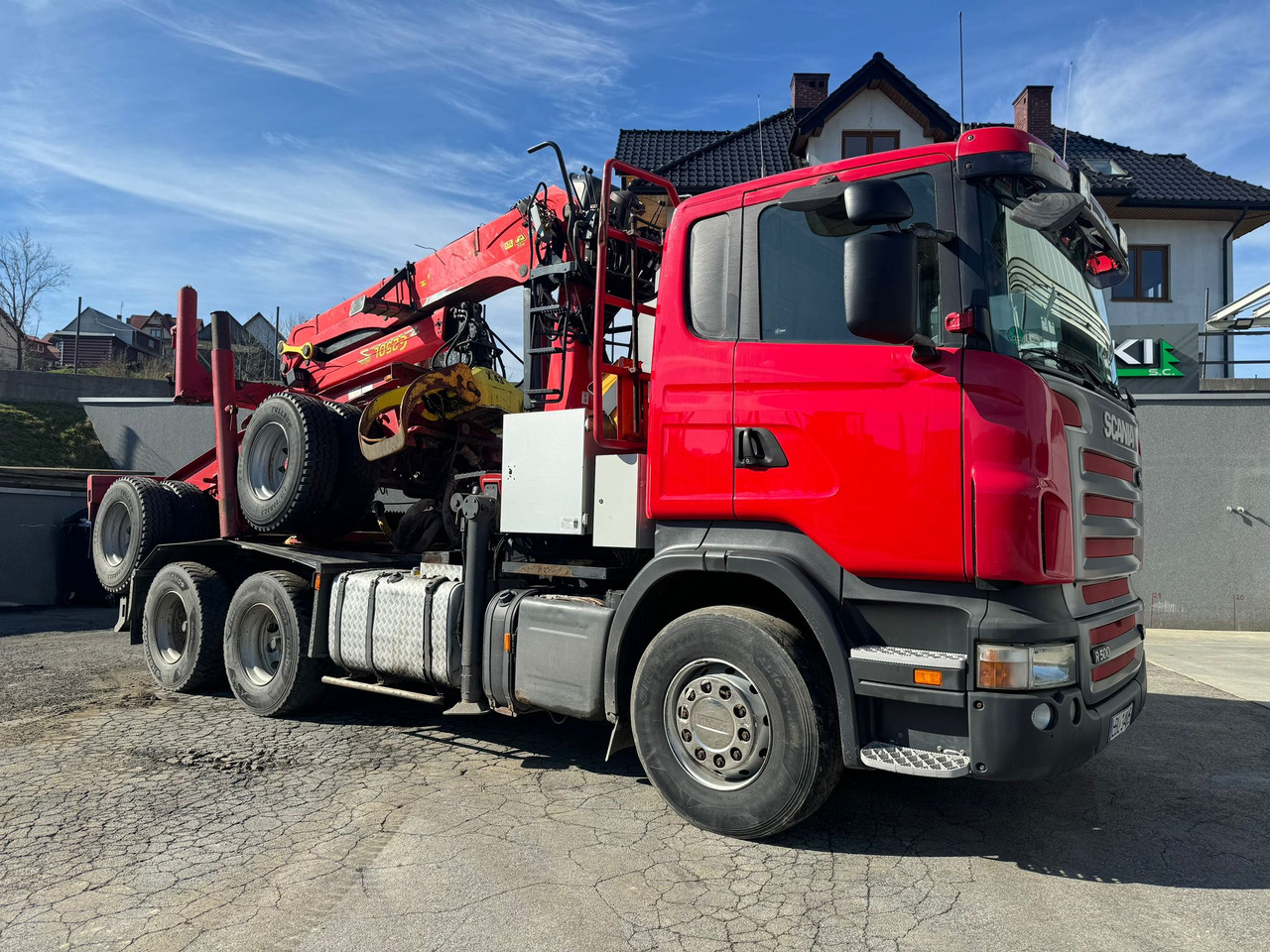SCANIA R500 - Metsaveok, Kraanaga veoauto: pilt 3 SCANIA R500 - Metsaveok, Kraanaga veoauto: pilt 3