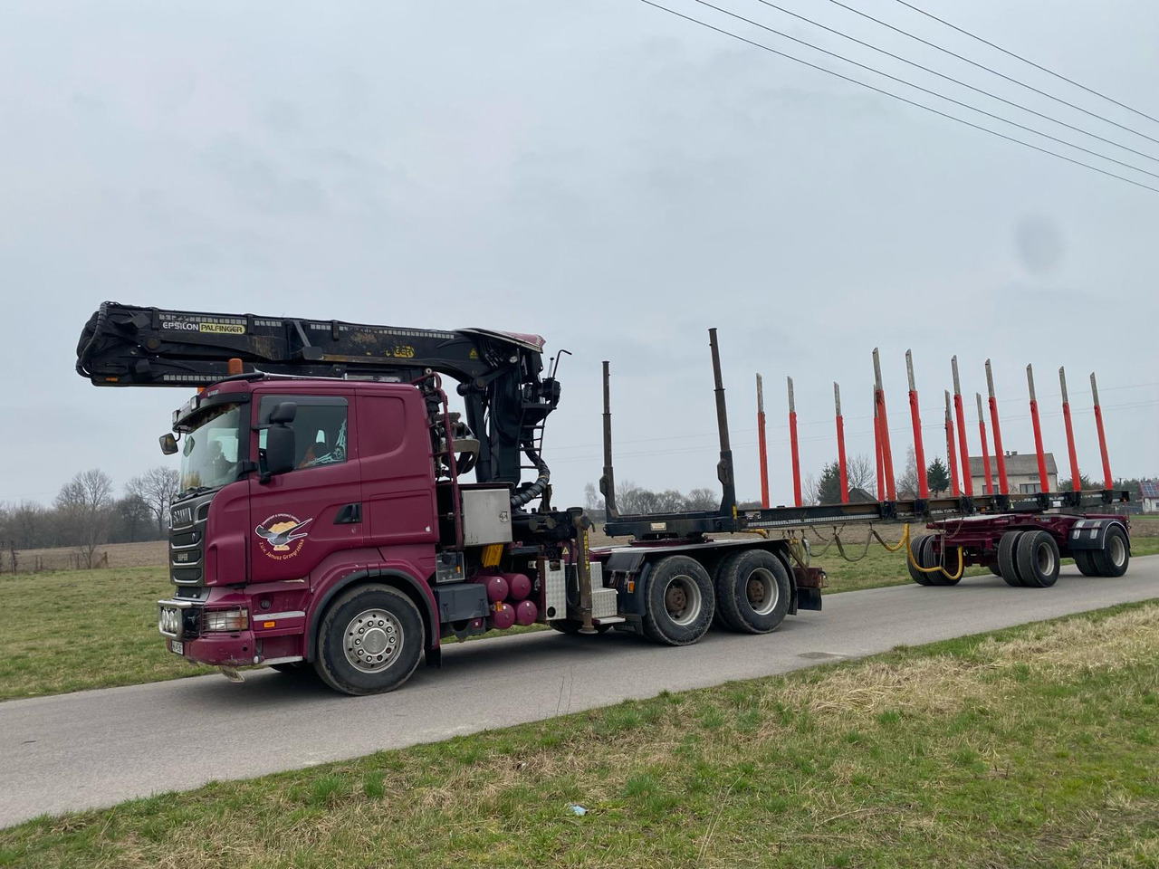 SCANIA R500 - Metsaveok, Kraanaga veoauto: pilt 2 SCANIA R500 - Metsaveok, Kraanaga veoauto: pilt 2