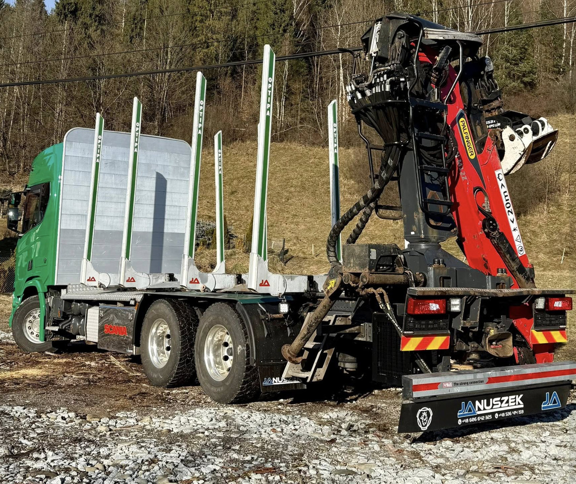 SCANIA R580 - Metsaveok, Kraanaga veoauto: pilt 4 SCANIA R580 - Metsaveok, Kraanaga veoauto: pilt 4