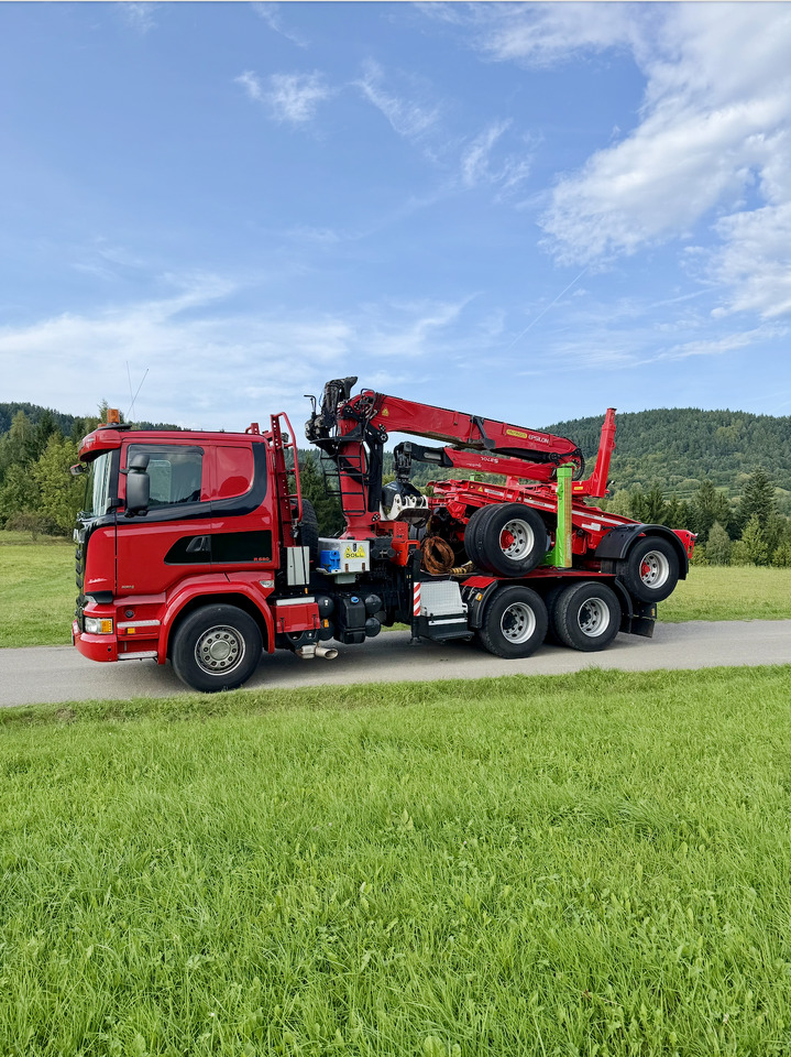 SCANIA R580 - Metsaveok, Kraanaga veoauto: pilt 2 SCANIA R580 - Metsaveok, Kraanaga veoauto: pilt 2