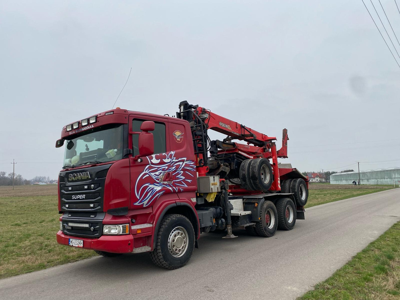 SCANIA R620 - Metsaveok, Kraanaga veoauto: pilt 1 SCANIA R620 - Metsaveok, Kraanaga veoauto: pilt 1