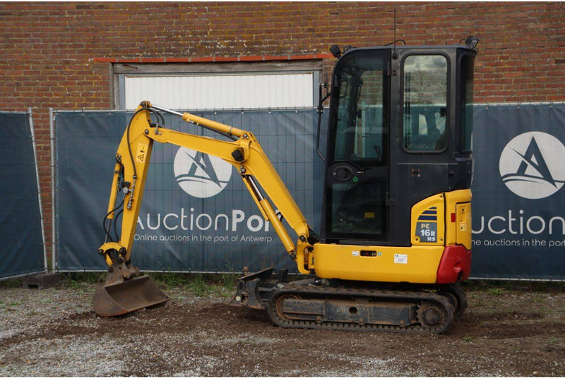 Komatsu PC16R-3HS - Miniekskavaator: pilt 3 Komatsu PC16R-3HS - Miniekskavaator: pilt 3