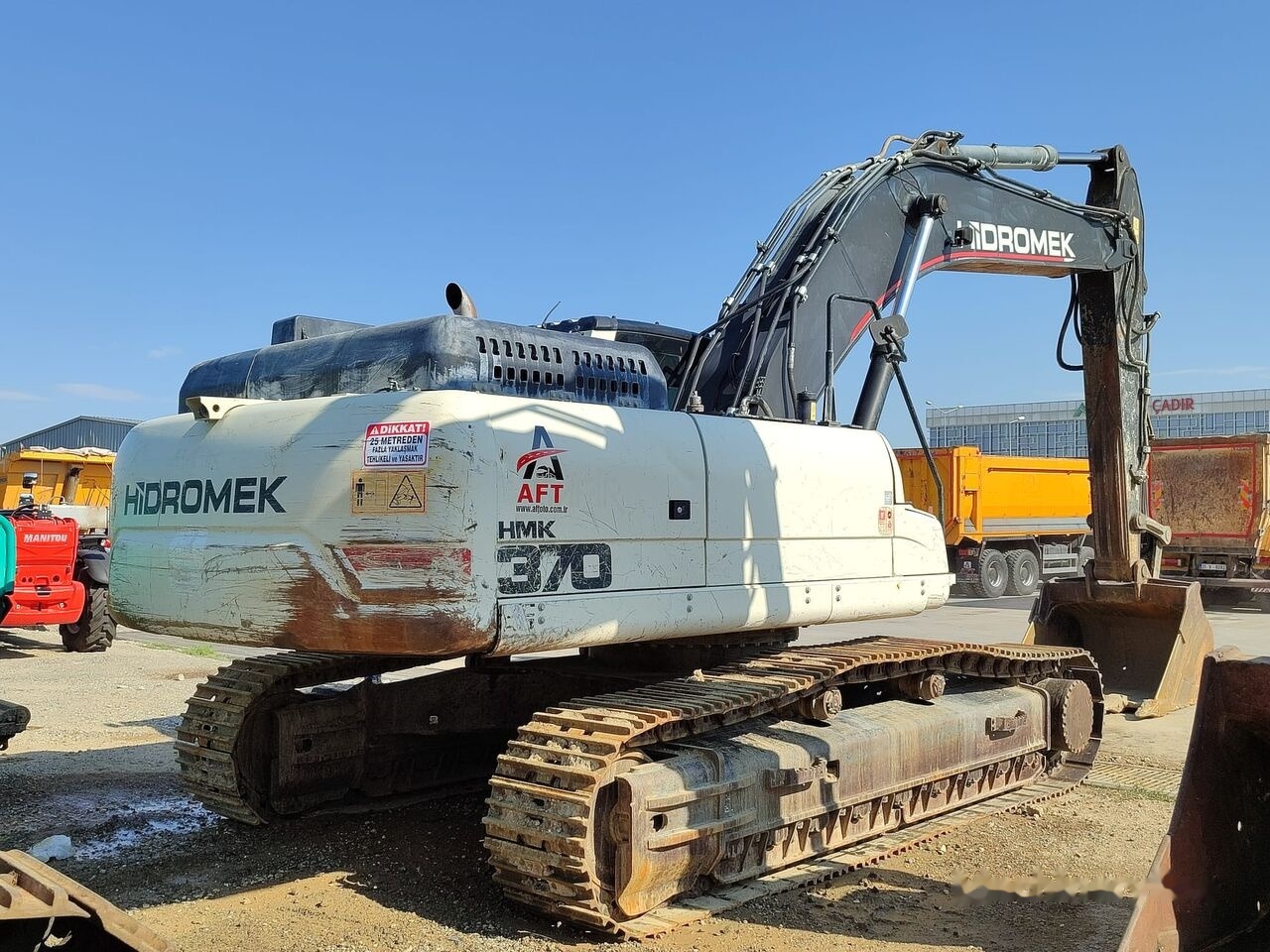 Hidromek 2021 HIDROMEK HMK 370LC PALETTE EXCAVATOR - Lintekskavaator: pilt 4 Hidromek 2021 HIDROMEK HMK 370LC PALETTE EXCAVATOR - Lintekskavaator: pilt 4