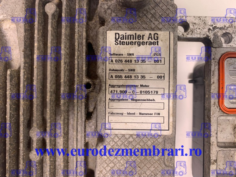 CALCULATOR KIT PORNIRE MERCEDES OM471LA 420CP E6 CU RETARDER A0554481335, A0104461709, A0004464908 - Mootori juhtimisseade - Veoauto: pilt 2 CALCULATOR KIT PORNIRE MERCEDES OM471LA 420CP E6 CU RETARDER A0554481335, A0104461709, A0004464908 - Mootori juhtimisseade - Veoauto: pilt 2
