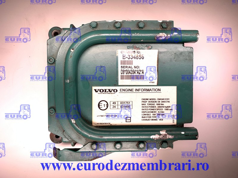 CALCULATOR MOTOR VOLVO D9A 340CP 20451745 - Mootori juhtimisseade - Veoauto: pilt 1 CALCULATOR MOTOR VOLVO D9A 340CP 20451745 - Mootori juhtimisseade - Veoauto: pilt 1