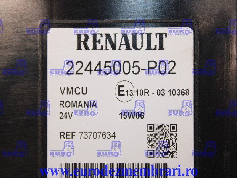 CALCULATOR VMCU RENAULT T 22445005, 22445008, 22777547, 23006079, 21936559 - Mootori juhtimisseade - Veoauto: pilt 3 CALCULATOR VMCU RENAULT T 22445005, 22445008, 22777547, 23006079, 21936559 - Mootori juhtimisseade - Veoauto: pilt 3