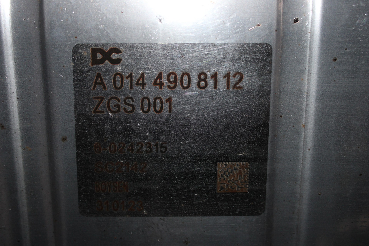 CATALIZATOR MERCEDES ACTROS MP5 A0144908112 - Katalüüsmuundur - Veoauto: pilt 4 CATALIZATOR MERCEDES ACTROS MP5 A0144908112 - Katalüüsmuundur - Veoauto: pilt 4