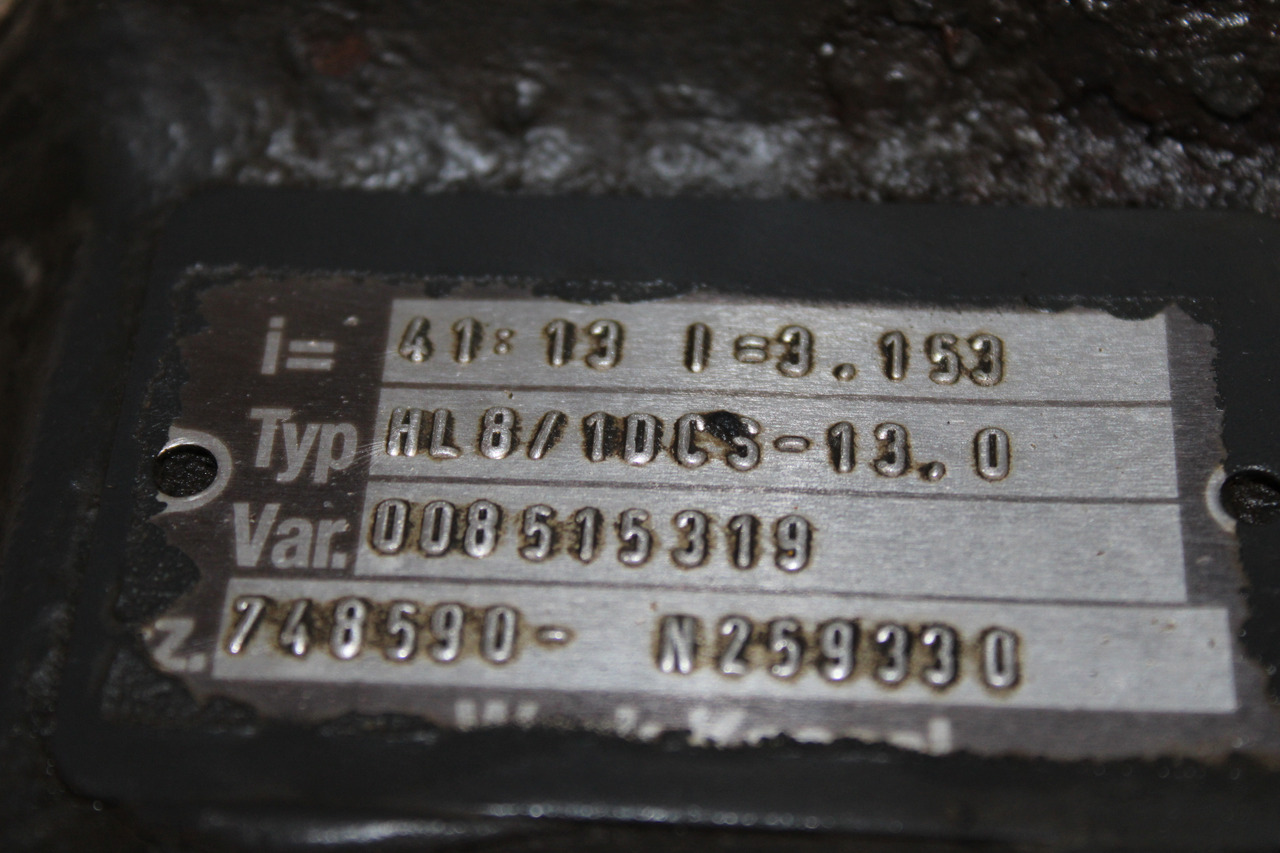 DIFERENTIAL MERCEDES ACTROS R=41:13 HL8 008505309 - Diferentsiaalvarustus - Veoauto: pilt 3 DIFERENTIAL MERCEDES ACTROS R=41:13 HL8 008505309 - Diferentsiaalvarustus - Veoauto: pilt 3