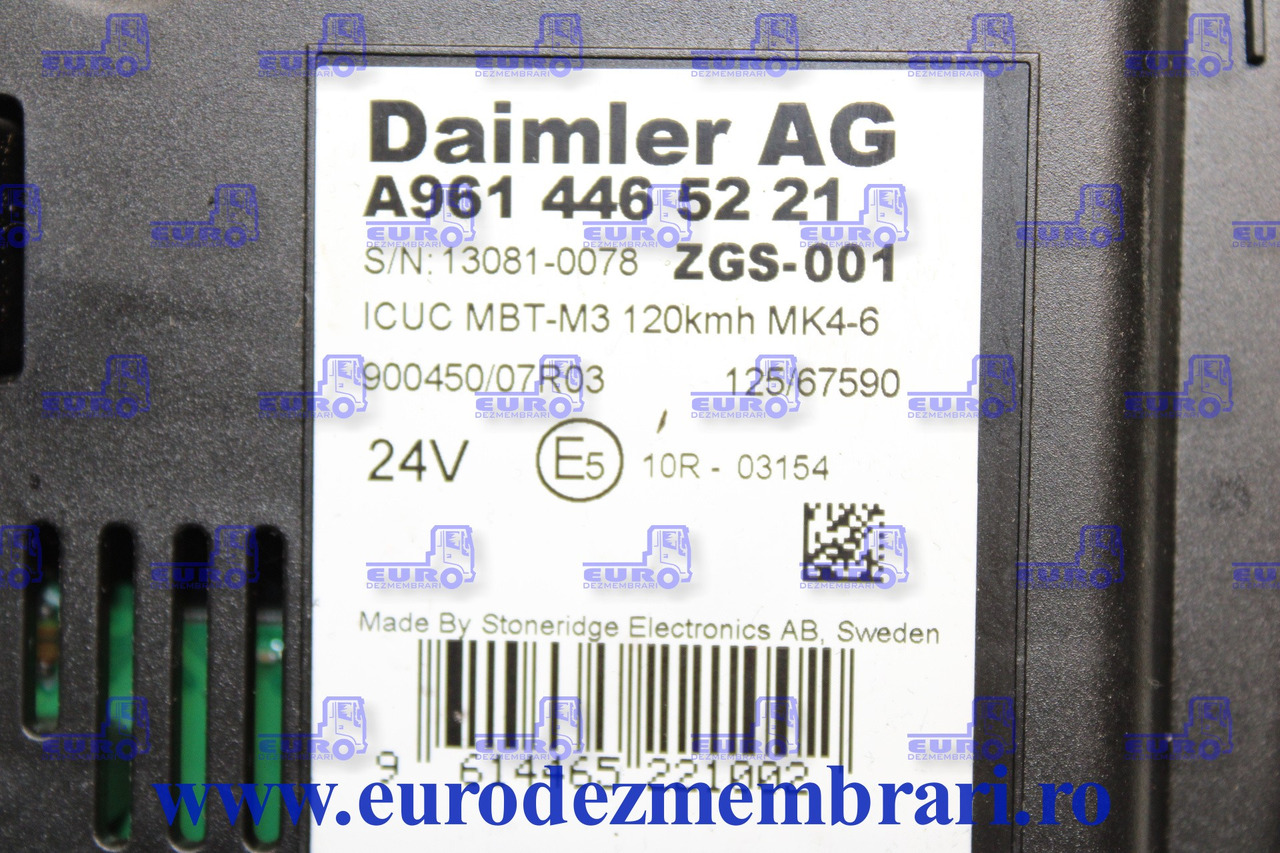 ELEMENT BORD CEAS BORD MERCEDES ACTROS MP4 A9614465221 - Kabiin ja interjöör - Veoauto: pilt 2 ELEMENT BORD CEAS BORD MERCEDES ACTROS MP4 A9614465221 - Kabiin ja interjöör - Veoauto: pilt 2