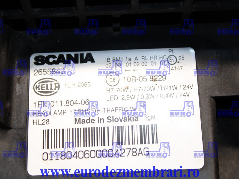 FAR DREAPTA SCANIA NGS 2655843, 2379894 - Esituled - Veoauto: pilt 3 FAR DREAPTA SCANIA NGS 2655843, 2379894 - Esituled - Veoauto: pilt 3
