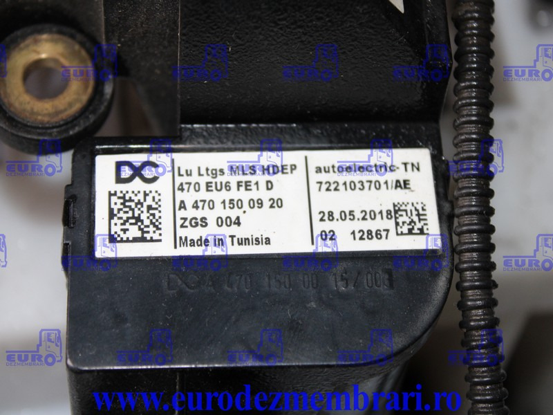 INSTALATIE ELECTRICA MOTOR MERCEDES ACTROS MP4 OM470LA A4701500920 - Elektrisüsteem - Veoauto: pilt 2 INSTALATIE ELECTRICA MOTOR MERCEDES ACTROS MP4 OM470LA A4701500920 - Elektrisüsteem - Veoauto: pilt 2