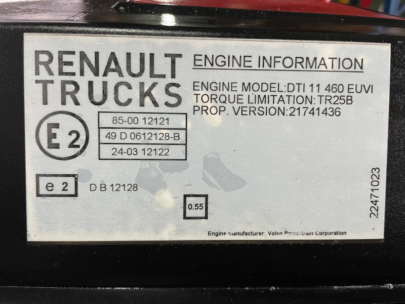 MOTOR RENAULT T DTI 11 460CP E6 21741436 - Mootor - Veoauto: pilt 5 MOTOR RENAULT T DTI 11 460CP E6 21741436 - Mootor - Veoauto: pilt 5