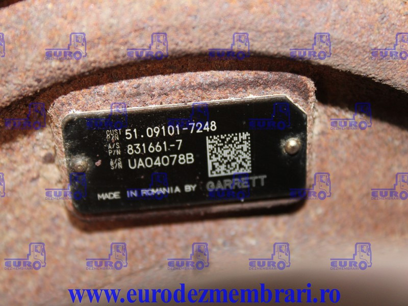 TURBOSUFLANTA MAN D2676 EURO 6 51.09101.7248, 51.09101.7268 - Turbo - Veoauto: pilt 3 TURBOSUFLANTA MAN D2676 EURO 6 51.09101.7248, 51.09101.7268 - Turbo - Veoauto: pilt 3