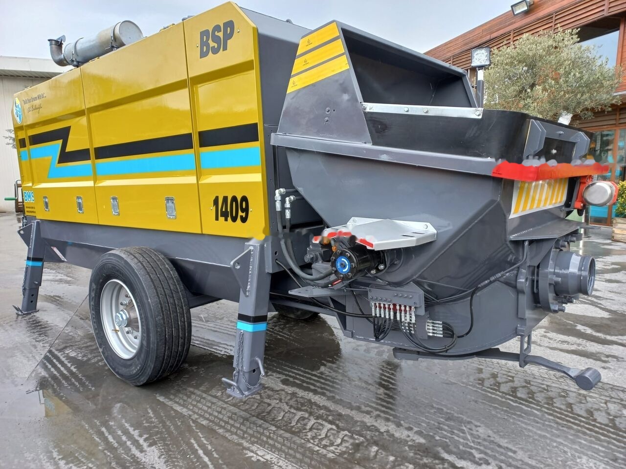 BMS BSP 1409 - Statsionaarne betoonipump: pilt 4 BMS BSP 1409 - Statsionaarne betoonipump: pilt 4
