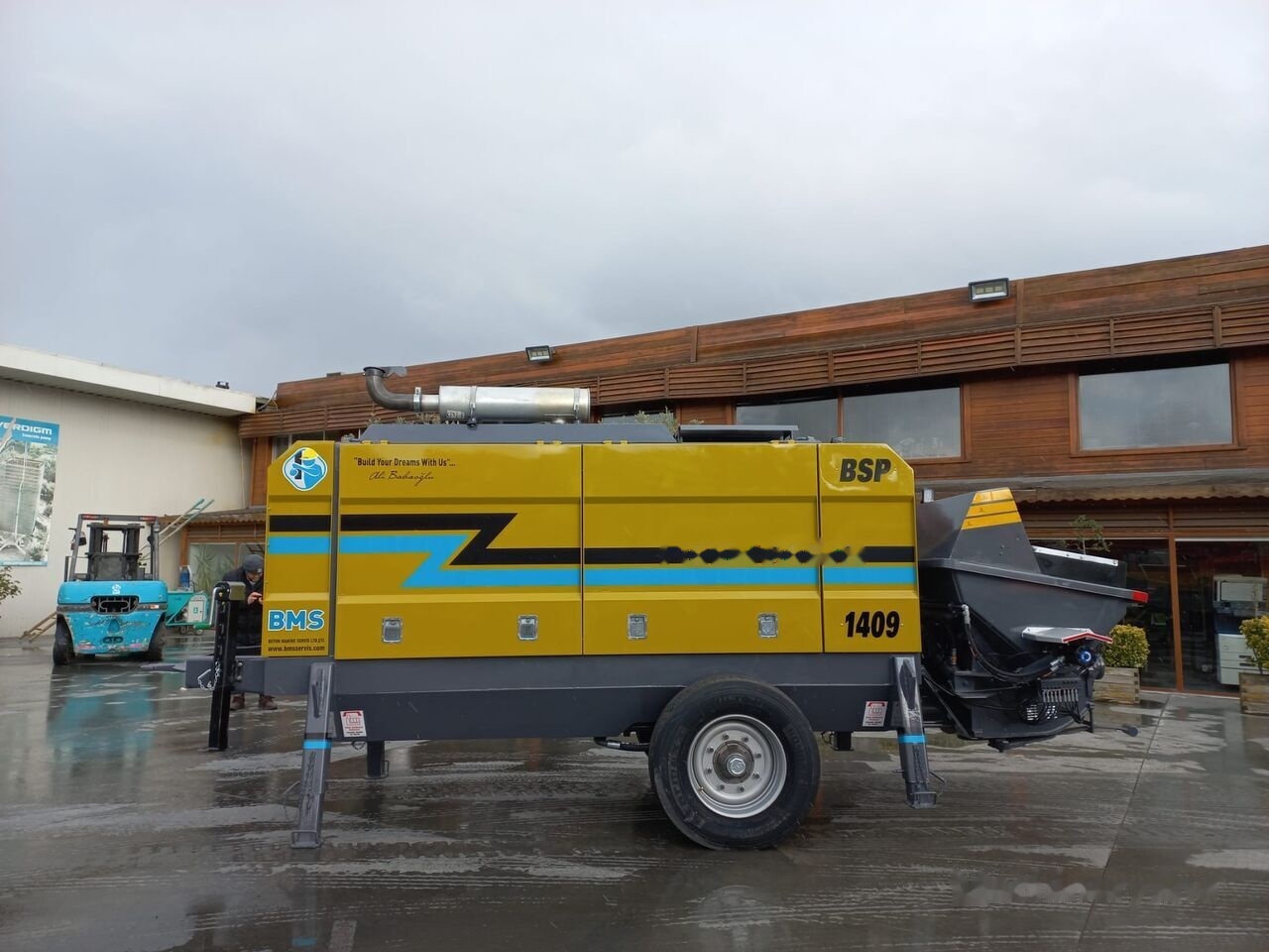 BMS BSP 1409 - Statsionaarne betoonipump: pilt 3 BMS BSP 1409 - Statsionaarne betoonipump: pilt 3