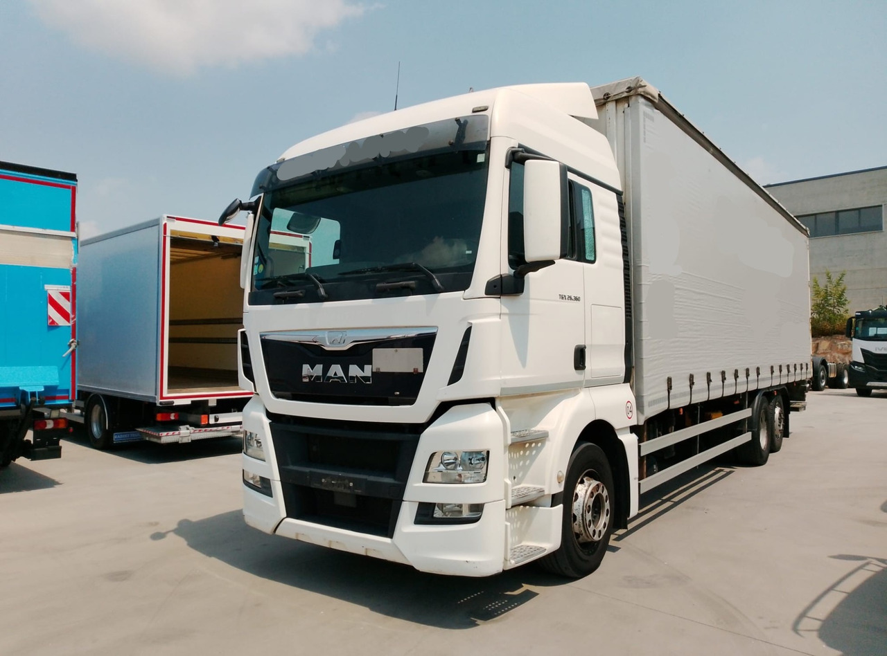 MAN 26.360 L TGX E6 (Tauliner) - Tent veoauto: pilt 1 MAN 26.360 L TGX E6 (Tauliner) - Tent veoauto: pilt 1