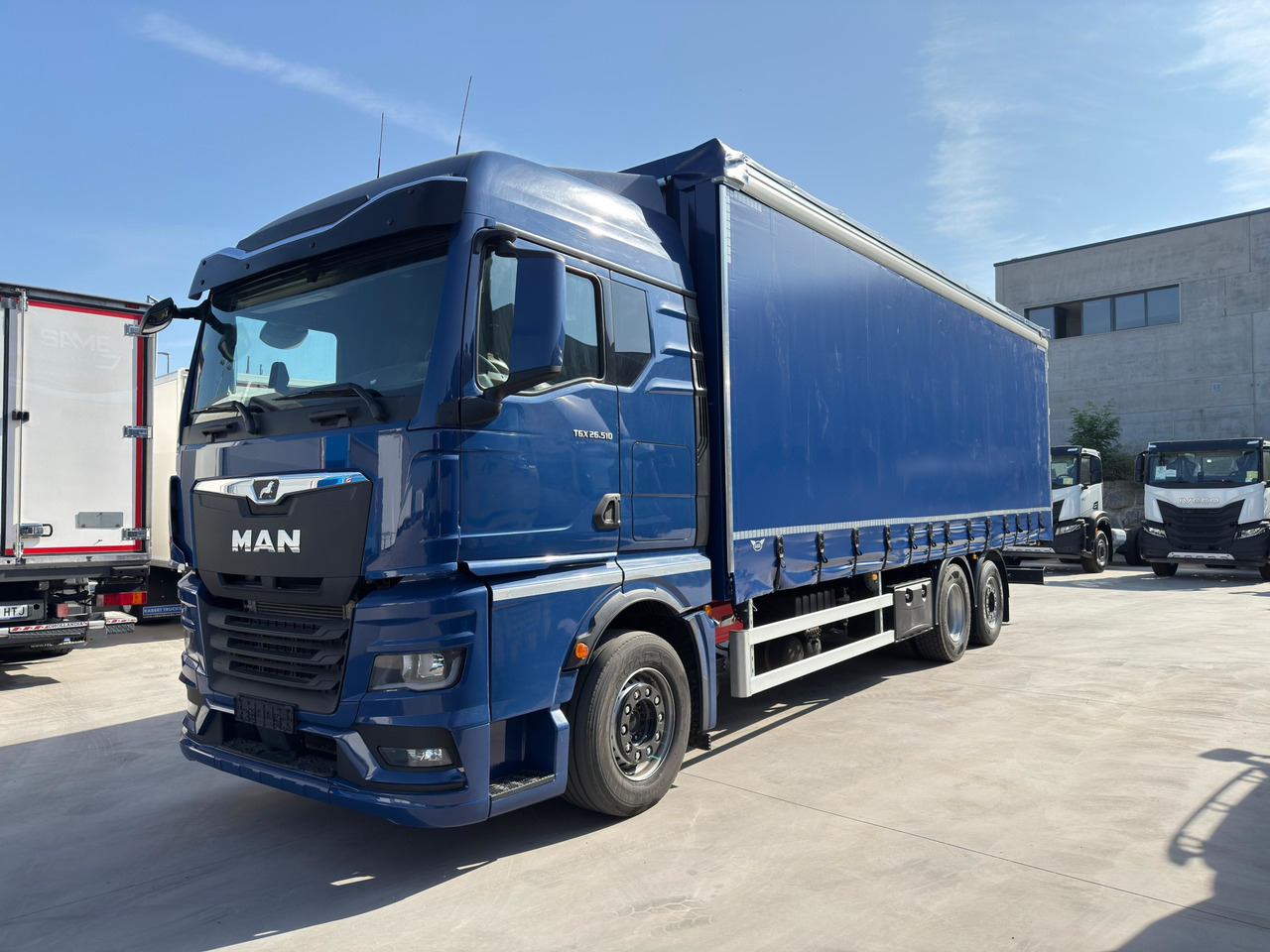 MAN 26.510 TGX E6 (Tauliner) - Tent veoauto: pilt 1 MAN 26.510 TGX E6 (Tauliner) - Tent veoauto: pilt 1