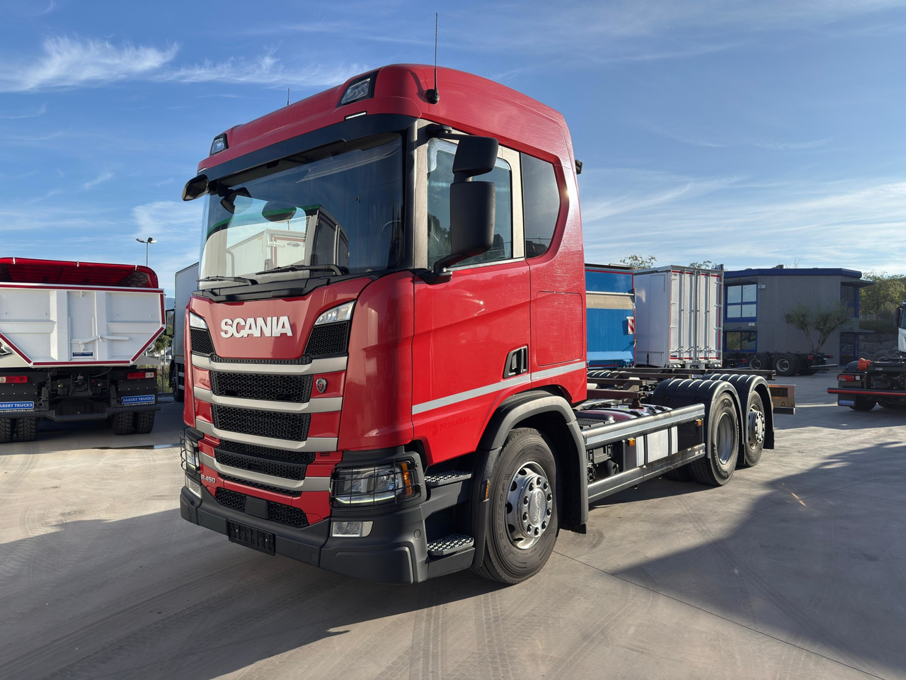 SCANIA R450 E6 (Chassis) - Kabiinišassiiga veoauto: pilt 1 SCANIA R450 E6 (Chassis) - Kabiinišassiiga veoauto: pilt 1