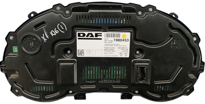 DAF XF 106 - Armatuurlaud: pilt 2 DAF XF 106 - Armatuurlaud: pilt 2
