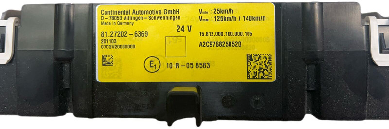 MAN 2022 - Armatuurlaud: pilt 3 MAN 2022 - Armatuurlaud: pilt 3