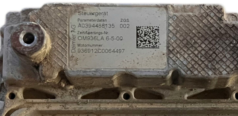 Mercedes-Benz - Mootori juhtimisseade: pilt 2 Mercedes-Benz - Mootori juhtimisseade: pilt 2