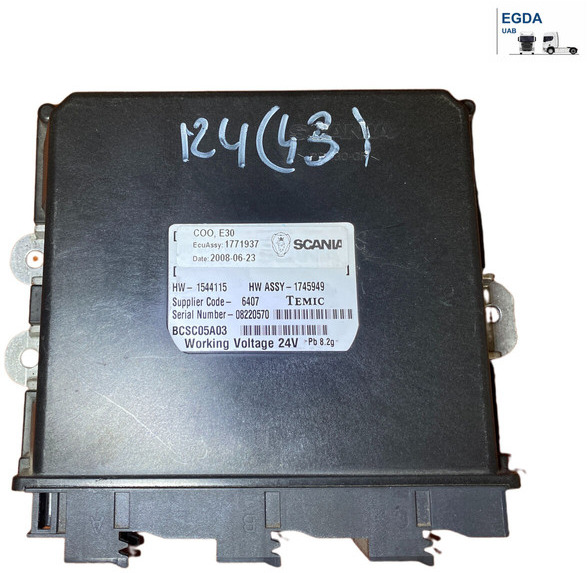 Scania 2008 - Mootori juhtimisseade: pilt 1 Scania 2008 - Mootori juhtimisseade: pilt 1
