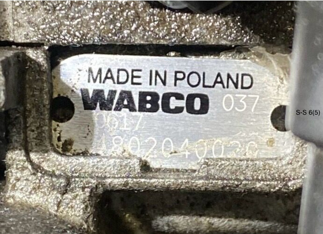 Wabco STRALIS 6 - Piduriosad: pilt 2 Wabco STRALIS 6 - Piduriosad: pilt 2