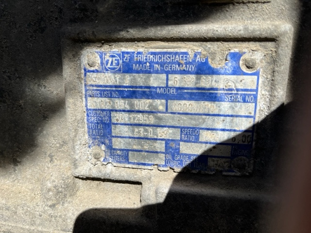 ZF 6 HP 604 C - Käigukast - Buss: pilt 1 ZF 6 HP 604 C - Käigukast - Buss: pilt 1