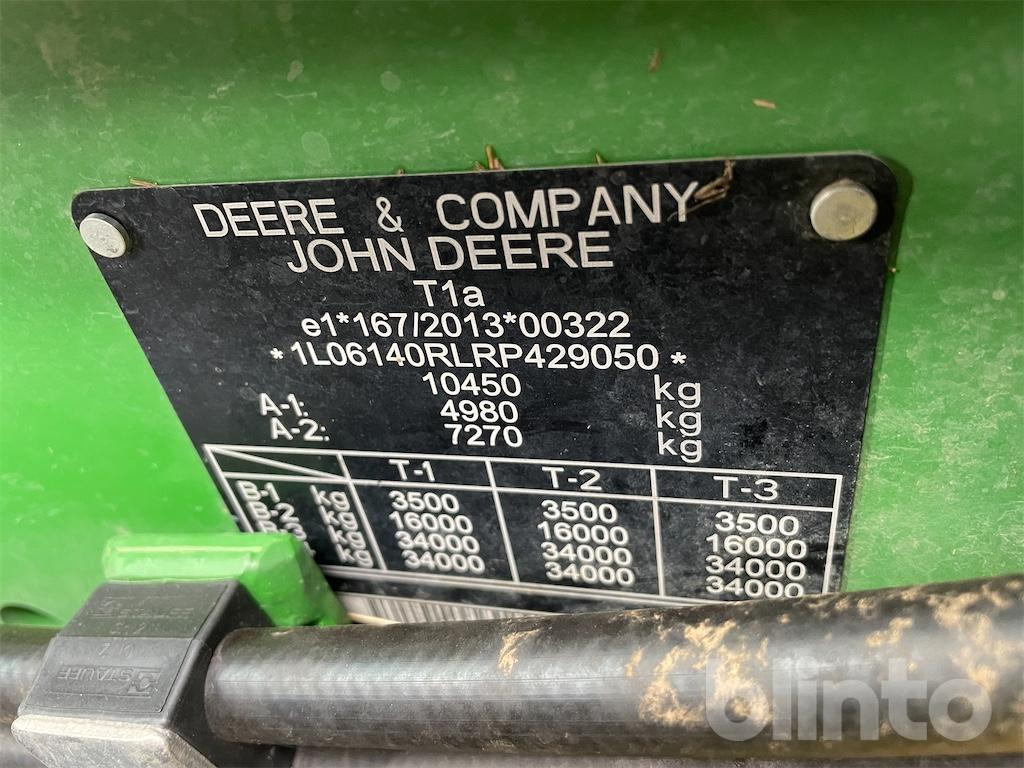John Deere 6R 140 (2024) - Traktor: pilt 5 John Deere 6R 140 (2024) - Traktor: pilt 5