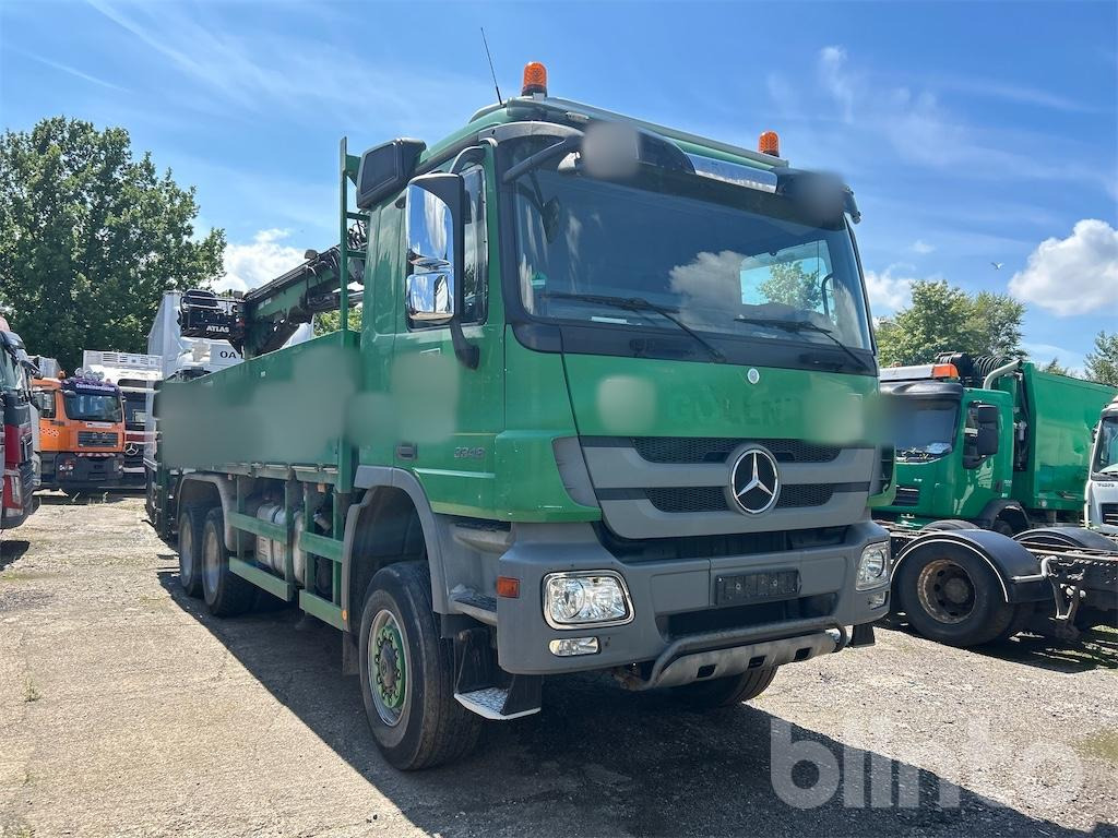 Mercedes Benz 3348 A ACTROS 3 (2010) - Madelveok/ Platvormveok, Kraanaga veoauto: pilt 2 Mercedes Benz 3348 A ACTROS 3 (2010) - Madelveok/ Platvormveok, Kraanaga veoauto: pilt 2
