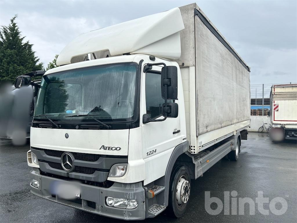 Mercedes Benz Atego 1224 - Tent veoauto: pilt 1 Mercedes Benz Atego 1224 - Tent veoauto: pilt 1