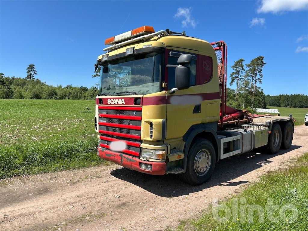 SCANIA R124GB6X2NZ470 - Konkstõstukiga veoauto: pilt 1 SCANIA R124GB6X2NZ470 - Konkstõstukiga veoauto: pilt 1