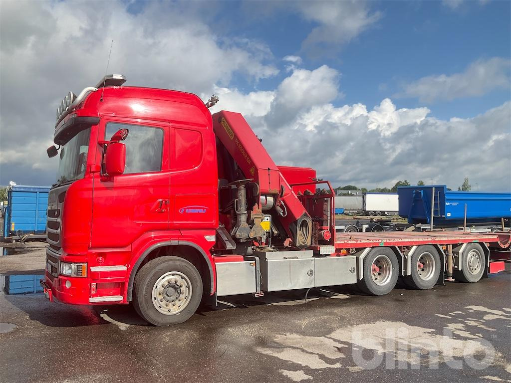 SCANIA R450 - Konteinerveduk/ Tõstukiga veoauto, Kraanaga veoauto: pilt 2 SCANIA R450 - Konteinerveduk/ Tõstukiga veoauto, Kraanaga veoauto: pilt 2