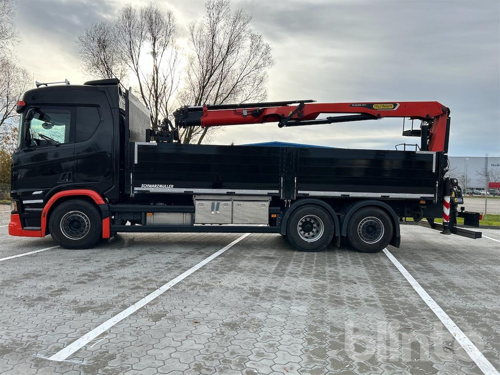 Scania R 460 B6x2*4NB Baustoffpritsche & Palfinger PK 22.001 L TEC7 Ladekran - Madelveok/ Platvormveok, Kraanaga veoauto: pilt 3 Scania R 460 B6x2*4NB Baustoffpritsche & Palfinger PK 22.001 L TEC7 Ladekran - Madelveok/ Platvormveok, Kraanaga veoauto: pilt 3