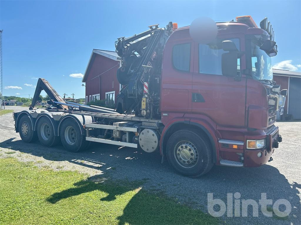 Scania R480L 8X4 - Konkstõstukiga veoauto, Kraanaga veoauto: pilt 4 Scania R480L 8X4 - Konkstõstukiga veoauto, Kraanaga veoauto: pilt 4