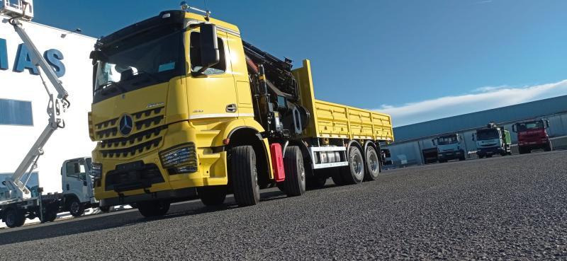 Mercedes Arocs 4140 - Madelveok/ Platvormveok, Kraanaga veoauto: pilt 3 Mercedes Arocs 4140 - Madelveok/ Platvormveok, Kraanaga veoauto: pilt 3