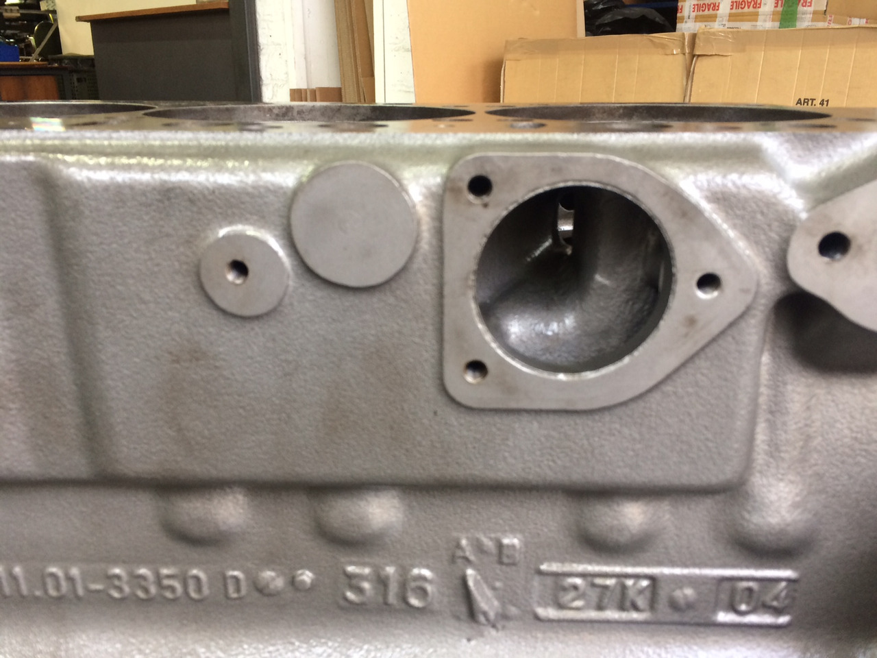 BASAMENTO MAN D2866 / D2876 / E2866 / E2876 - F2000 / BUS / INDUSTRIALI - Karter - Buss: pilt 3 BASAMENTO MAN D2866 / D2876 / E2866 / E2876 - F2000 / BUS / INDUSTRIALI - Karter - Buss: pilt 3