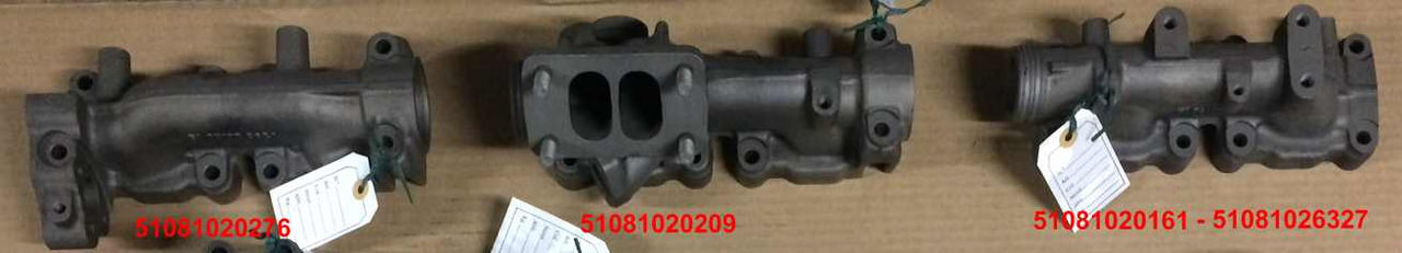COLLETTORI SCARICO MOTORI MAN D0836 Common Rail - Väljalaskekollektor: pilt 2 COLLETTORI SCARICO MOTORI MAN D0836 Common Rail - Väljalaskekollektor: pilt 2