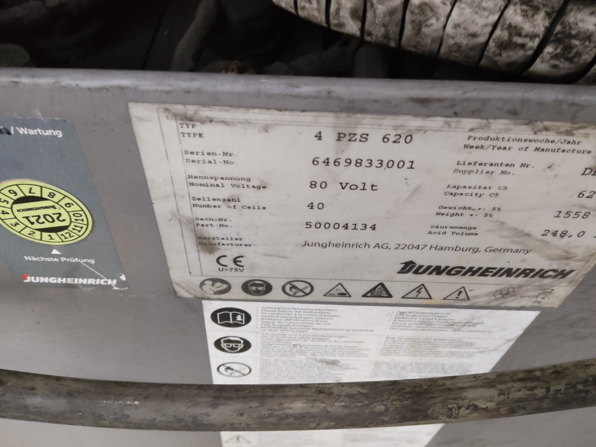 Jungheinrich EFG425 - Elektritõstuk: pilt 4 Jungheinrich EFG425 - Elektritõstuk: pilt 4