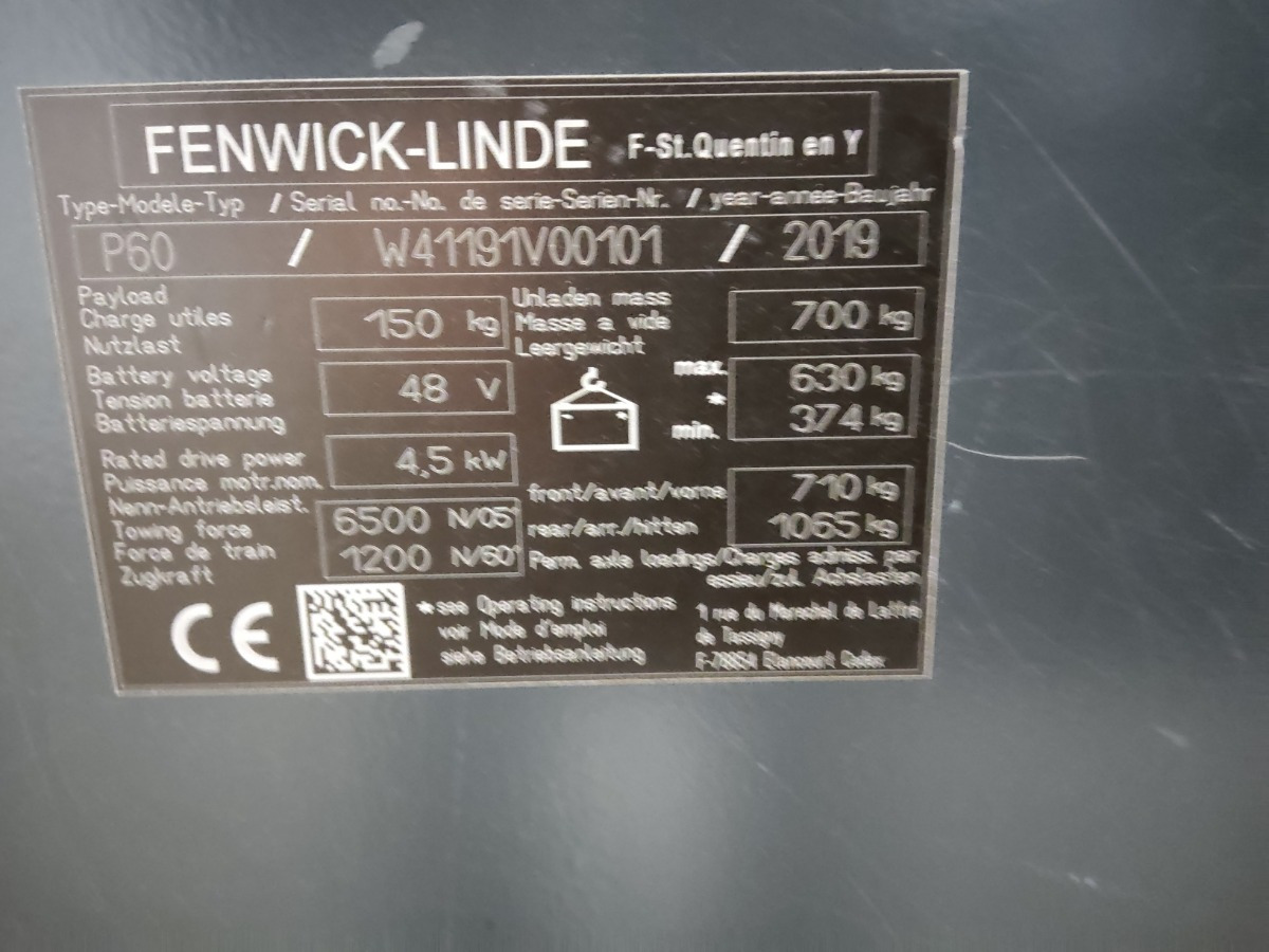 Linde P60 - Puksiirtraktor: pilt 4 Linde P60 - Puksiirtraktor: pilt 4