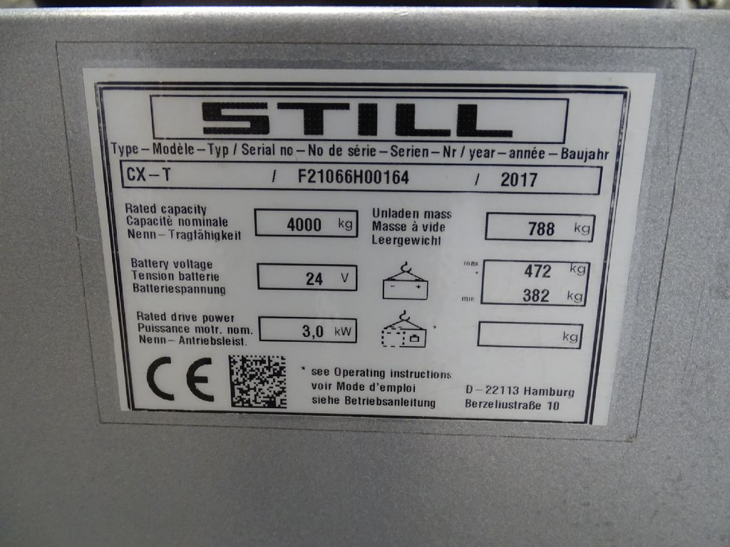 Puksiirtraktor Still CX-T: pilt 9