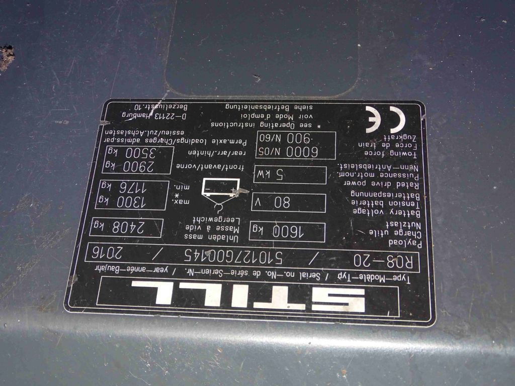 Still R08-20 - Puksiirtraktor: pilt 4 Still R08-20 - Puksiirtraktor: pilt 4