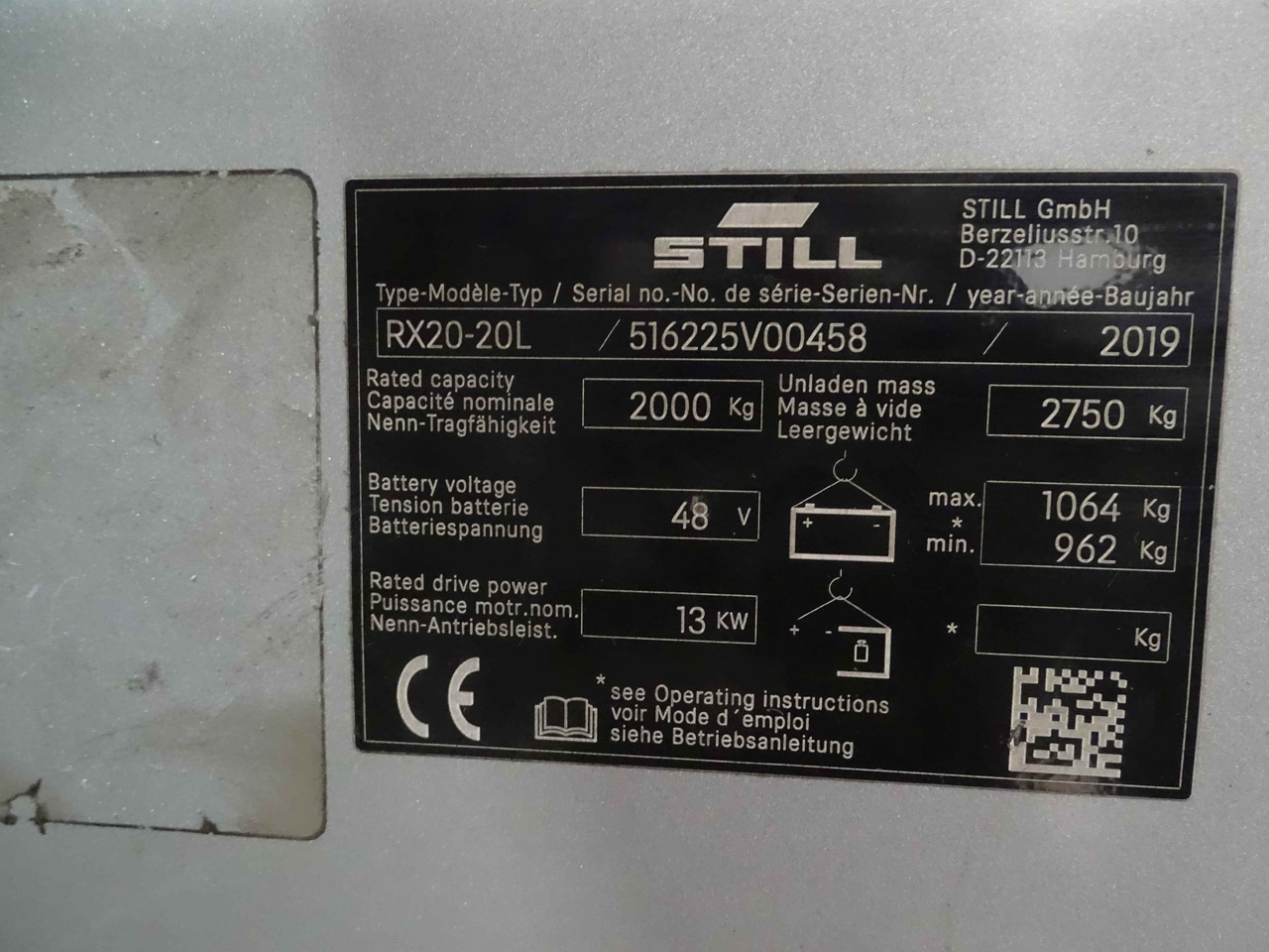 Elektritõstuk Still RX20-20/LIION: pilt 10