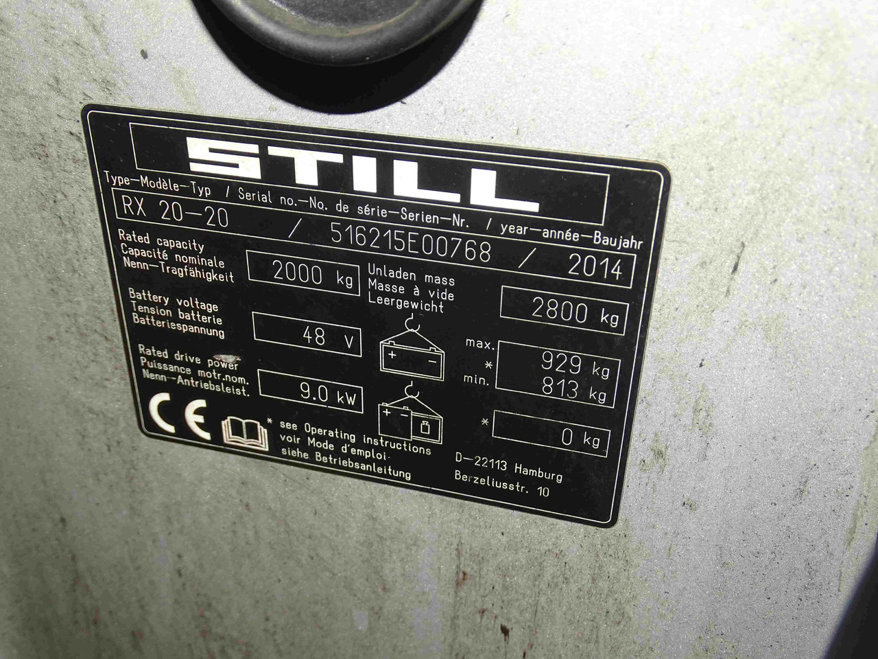 Still RX20-20 - Elektritõstuk: pilt 5 Still RX20-20 - Elektritõstuk: pilt 5