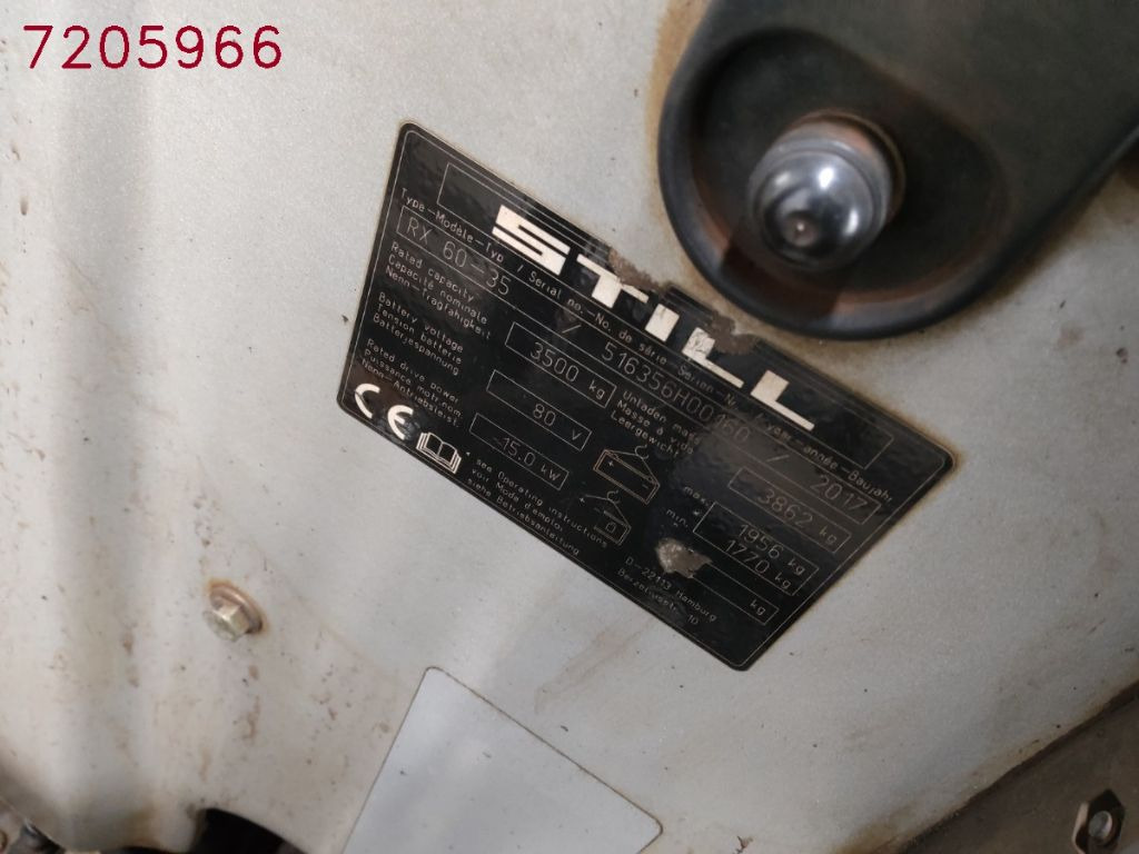 Still RX60-35 - Elektritõstuk: pilt 5 Still RX60-35 - Elektritõstuk: pilt 5