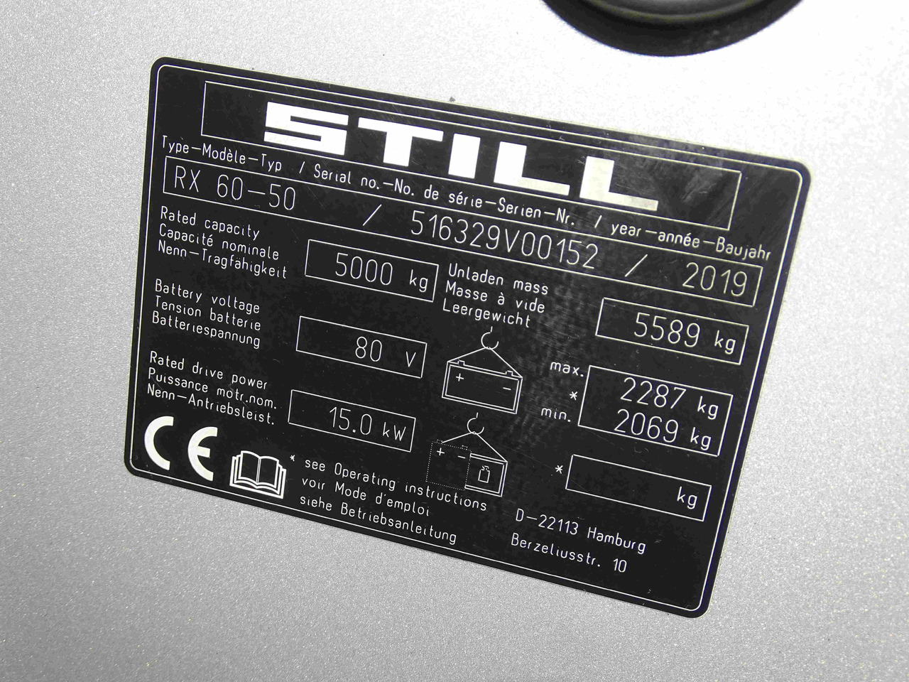 Elektritõstuk Still RX60-50: pilt 9