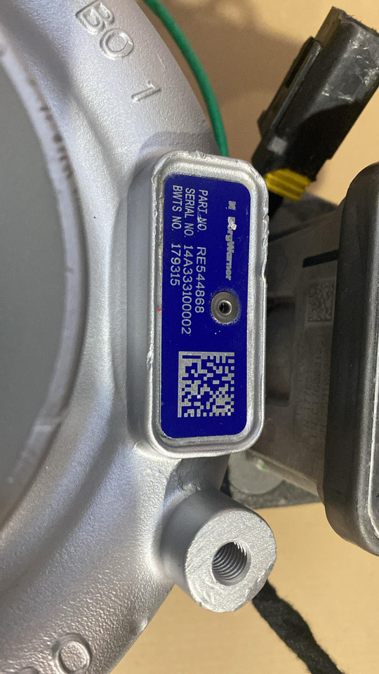 BorgWarner 179315/RE544868 JOHN DEERE - Turbo - Traktor: pilt 2 BorgWarner 179315/RE544868 JOHN DEERE - Turbo - Traktor: pilt 2